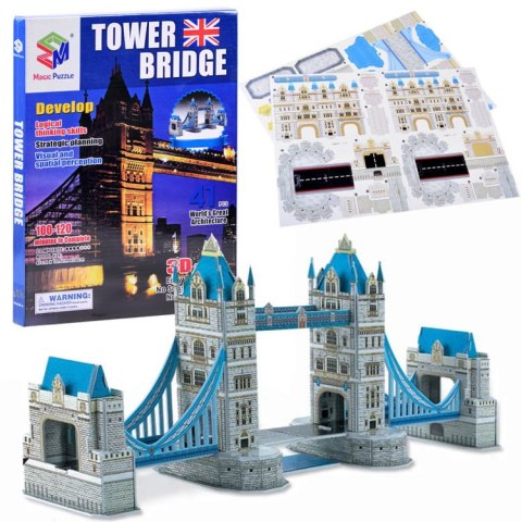 Puzzle dla dzieci bajkowe bajki  3D 41 el. most Tower Bridge ZA3801