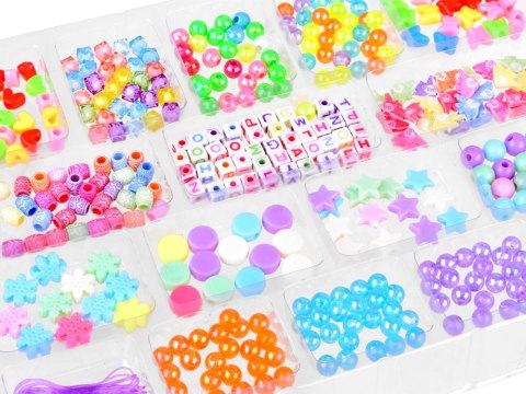 Bransoletki różne KORALIKI literki gwiazdki ZA3984