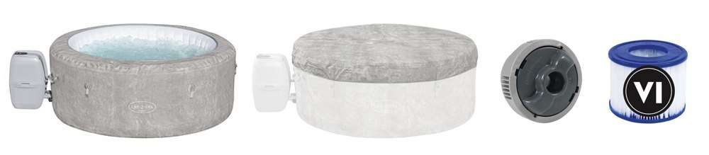 Bestway Lay-Z-Spa Zurich jacuzzi 2-4os 180cm 60065 Bestway Lay-Z-Spa Zurich jacuzzi 2-4os 180cm 60065