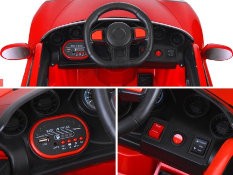 +FUNKCJA BUJANIA Auto na akumulator dla dziei 1-3 lata typu porsche