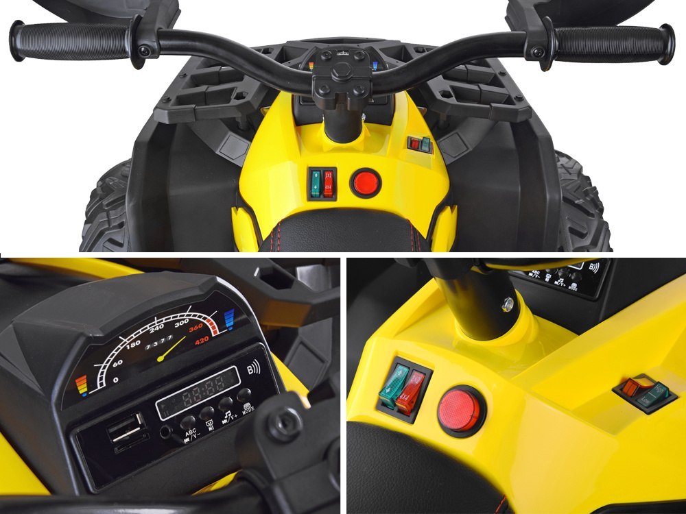 Quad na akumulator dla dzieci 4x4 + pilot PA0268 Quad na akumulator dla dzieci 4x4 + pilot PA0268