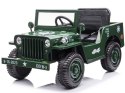 JEEP 4x4 Samochód elektryczny dla dzieci Auto na akumulator +ŁOPATKA Willys + pilot PA0263