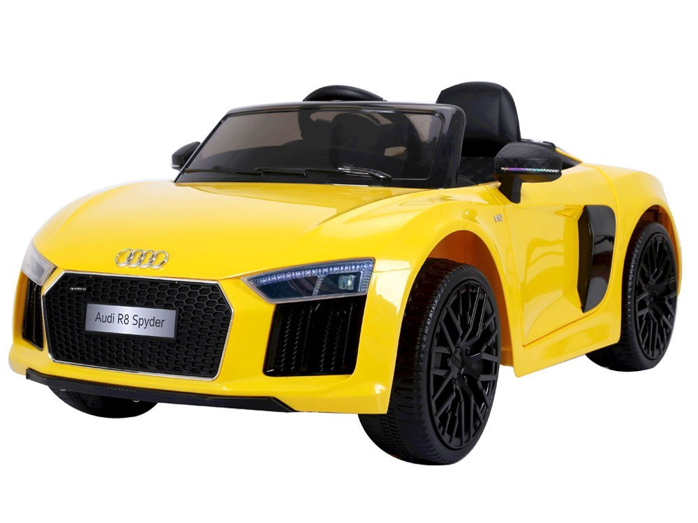 PILOT KOŁA EVA Auto na akumulator AUDI R8 Spyder samochód elektryczny PILOT KOŁA EVA Auto na akumulator AUDI R8 Spyder samochód elektryczny
