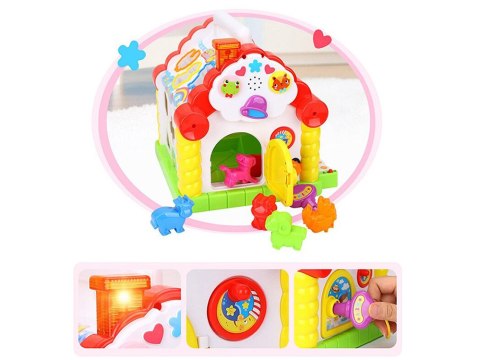 Edukacyjny INTERAKTYWNY MULTIDOMEK dźwięk ZA0024