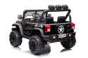 2x200W ! Auto jeep na akumulator Samochód dla dzieci  Czarny