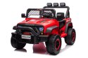 2x200W ! Auto jeep na akumulator Samochód dla dzieci  Czerwony