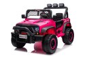 2x200W ! Auto jeep na akumulator Samochód dla dzieci  Różowy