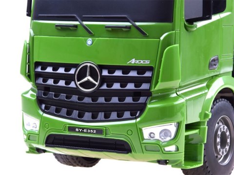 Auto ciężarówka wywrotka zdalnie sterowany z dźwigiem SDS