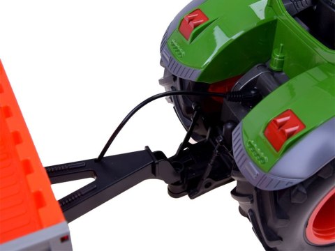 Duży Traktor z przyczepą na pilota 2,4GHz RC0456