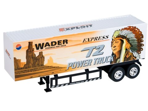 Auto Ciężarówka TIR z naczepą na pilota RC0409