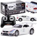 Sportowe auto sterowane BMW Z4 pilot 1:24 RC0347