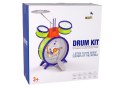 Muzyczna Kolorowa Perkusja dla Dzieci Drum Kit Bębny Talerze