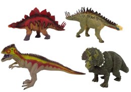 Ogromny Zestaw Dinozaurów 6 szt Duże Modele Figurka Dinozaur