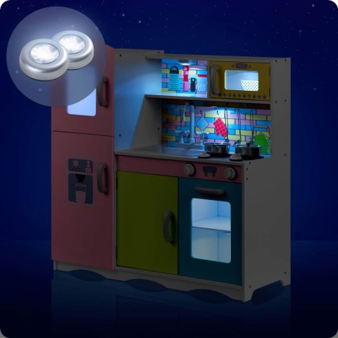 KUCHNIA kuchenka drewniana dla dzieci - duża z akcesoriami