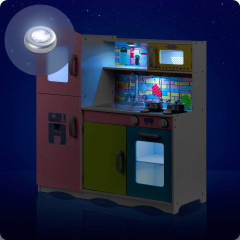 KUCHNIA kuchenka drewniana dla dzieci - duża z akcesoriami