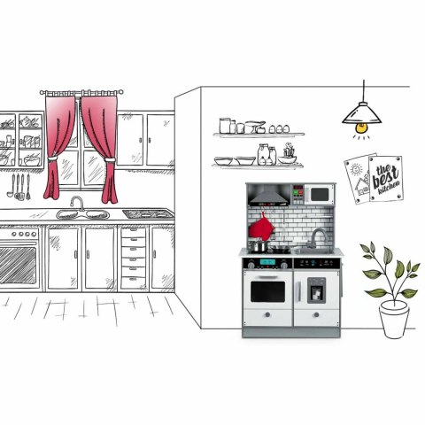 KUCHNIA kuchenka drewniana dla dzieci RC-796