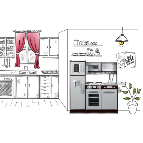 KUCHNIA kuchenka drewniana dla dzieci RC-797