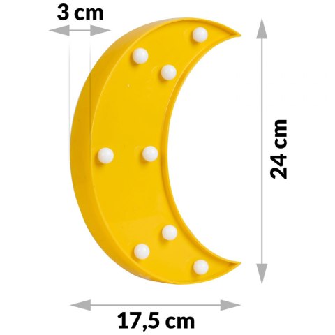 Lampka nocna księżyc Ricokids 740900