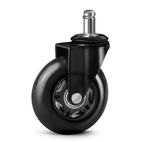 Kółka kauczukowe do foteli przezroczyste Sofotel 5 szt.