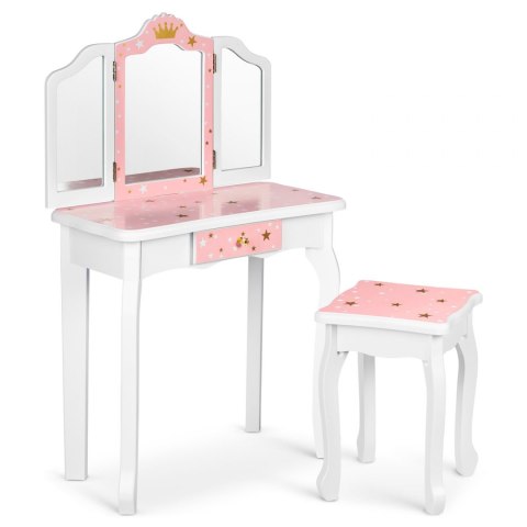 Toaletka drewniana dla dzieci 60 x 29 x 98 cm RC-702