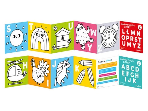 Akademia CzuCzu Litery książeczki+puzzle ZA4153