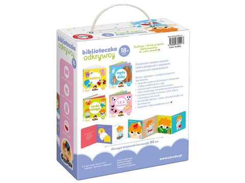 CzuCzu Biblioteczka Odkrywcy 4 książeczki ZA4161 CzuCzu Biblioteczka Odkrywcy 4 książeczki ZA4161