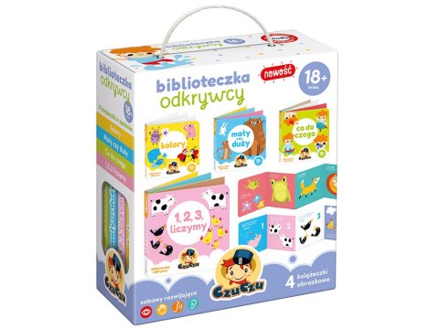 CzuCzu Biblioteczka Odkrywcy 4 książeczki ZA4161 CzuCzu Biblioteczka Odkrywcy 4 książeczki ZA4161