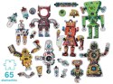 CzuCzu Puzzle kreatywne Roboty 65 ele ZA4068