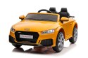 +PILOT Auto samochód Na Akumulator Audi TTRS Żółte