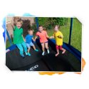 Trampolina ogrodowa 8ft/252cm z siatką wewnętrzną i drabinką Neo- 