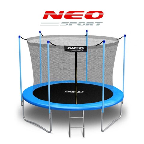 Trampolina ogrodowa 8ft/252cm z siatką wewnętrzną i drabinką Neo- 