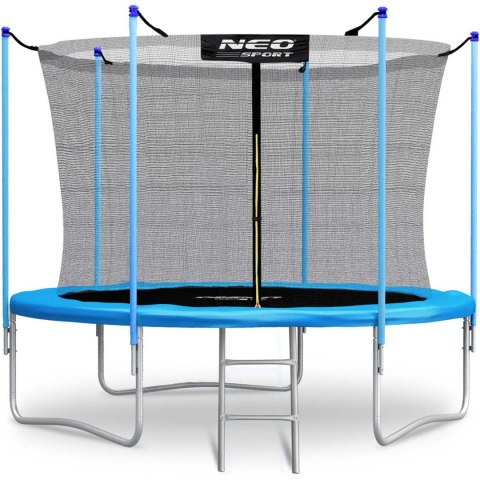 Trampolina ogrodowa 8ft/252cm z siatką wewnętrzną i drabinką Neo- 