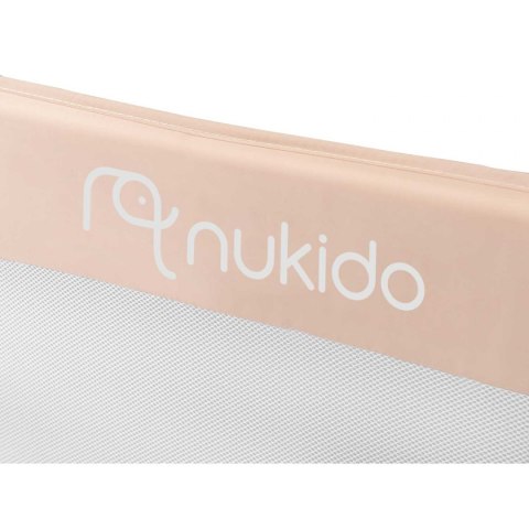 Osłona zabezpieczająca na łóżko 150 x 42 x 35 cm Nukido beżowa