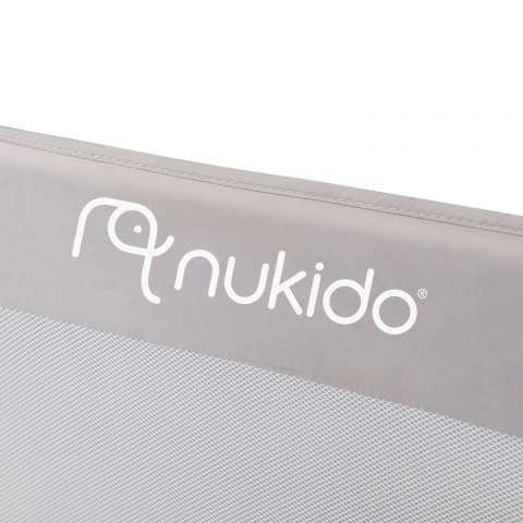 Osłona zabezpieczająca na łóżko 150 x 66 x 35 cm Nukido szara