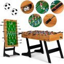 SKŁADANY Stół do gry w piłkarzyki Neosport 121 x 61 x 80 cm drewniana