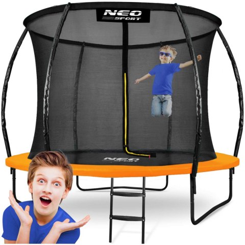 Trampolina ogrodowa profilowana 10ft/312cmz siatką wewnętrzną Neo- 