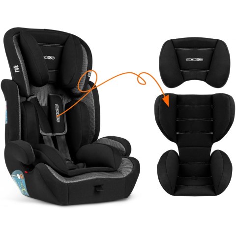 Fotelik samochodowy 9 - 36 kg Massi Ricokids czarny
