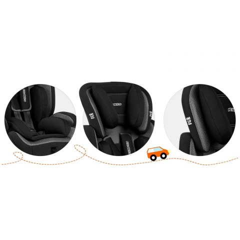 Fotelik samochodowy 9 - 36 kg Massi Ricokids czarny