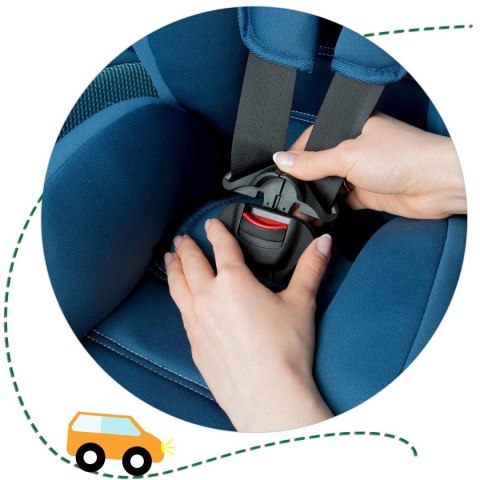 Fotelik samochodowy 9 - 36 kg Massi Ricokids granatowy