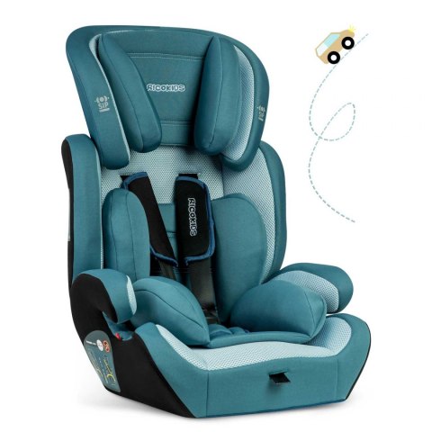 Fotelik samochodowy 9 - 36 kg Massi Ricokids niebieski