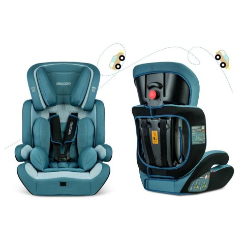 Fotelik samochodowy 9 - 36 kg Massi Ricokids niebieski