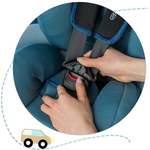 Fotelik samochodowy 9 - 36 kg Massi Ricokids niebieski