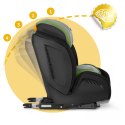 Fotelik samochodowy Ricokids Qway czarno-zielony 9-36 kg ISOFIX