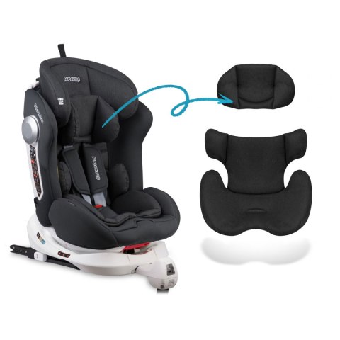 Fotelik samochodowy obrotowy Stigo czarny