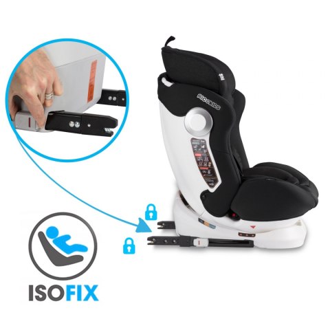 Fotelik samochodowy obrotowy Stigo czarny