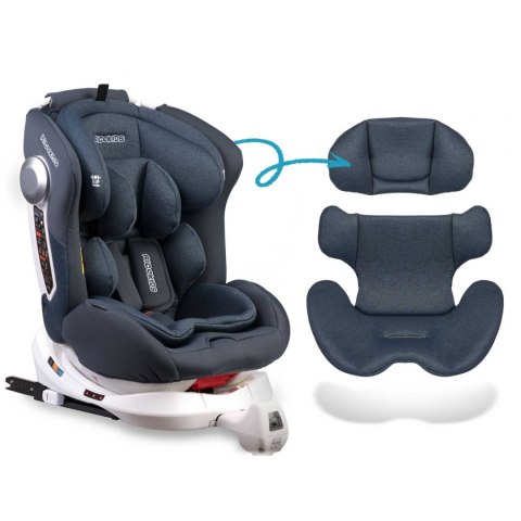 Fotelik samochodowy obrotowy Stigo granatowy