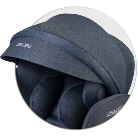 Fotelik samochodowy obrotowy Stigo granatowy