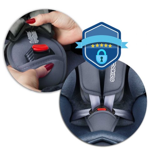 Fotelik samochodowy obrotowy Stigo granatowy