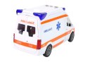 Interaktywne Auto Karetka Ambulans + Nosze Światło Dźwięk