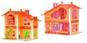 Zestaw Kreatywnych Puzzle dla dzieci bajkowe bajki  3D WILLA domek ZA0223